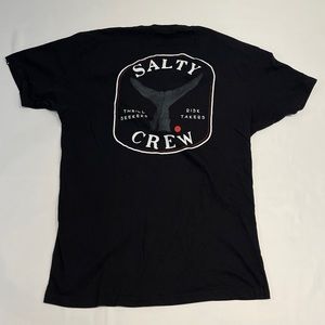 Men’s Salty Crew Short Sleeve Tee (Black)